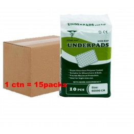 COSMO Med Underpad with SAP 60 x 90cm 10s x 15packs (1 Carton)